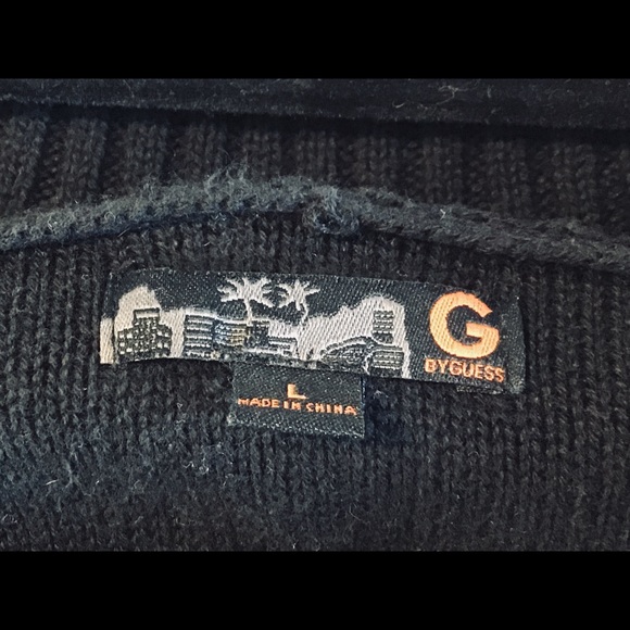 Guess black pullover cardigan sweater - Picture 3 of 4